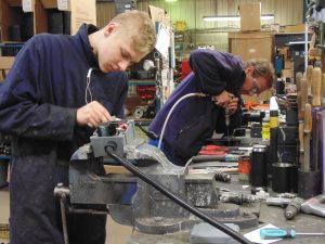 Penny Hydraulics allocates all new apprentices a dedicated mentor